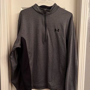 Mens Under Armour Pullover Grey XL